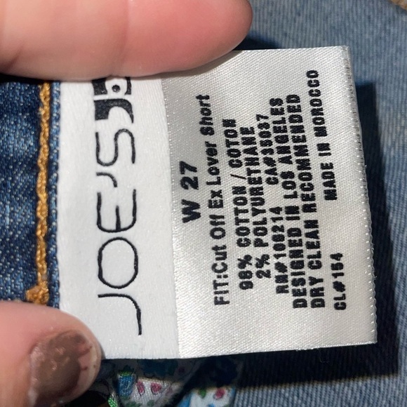 Joe’s‎ denim distressed cut off ex lover short shorts size W27” - Picture 8 of 8